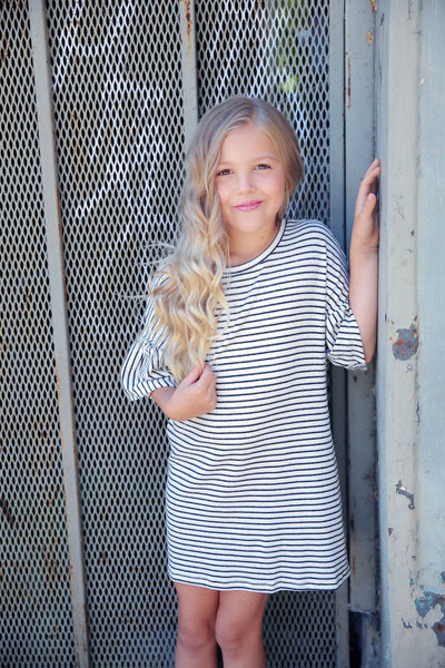 Oversized Stripe Dress