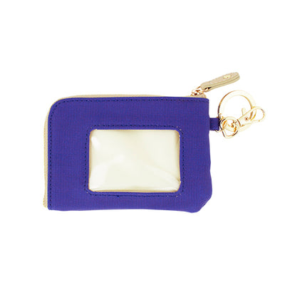 ID Case - Royal Blue with Tan and Gold Accents