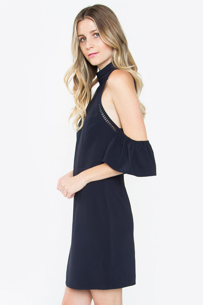 Beatnik Cold Shoulder Dress