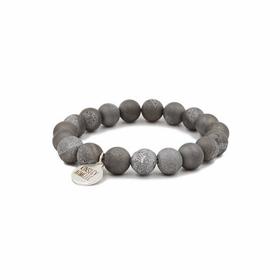 GEODE COLLECTION - FROST SILVER BRACELET