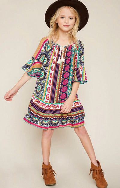 Take Me Away Tribal Dress