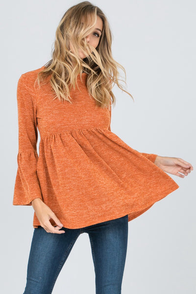 Kenzlie Bell Sleeve Top