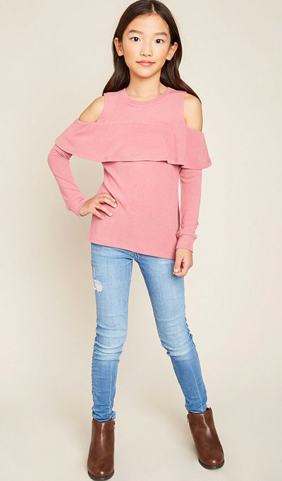 Spring Fling Cold Shoulder Top