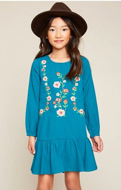 Floral Embroidered Tunic