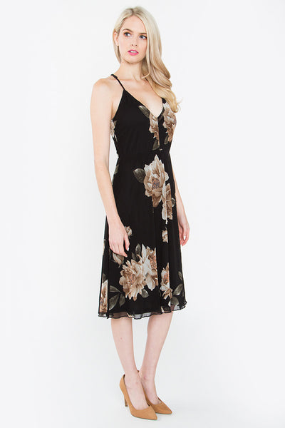 Gwen Floral Midi Dress