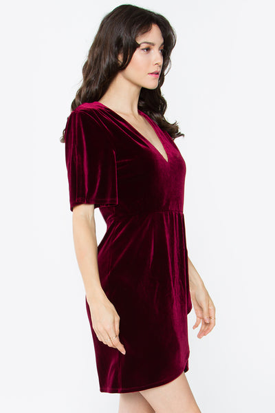 Serene Velvet Dress