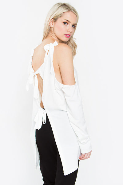 Kasia Cold Shoulder top