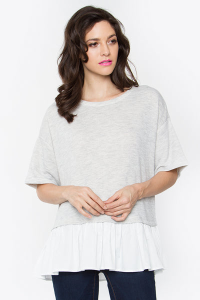 Lottie Ruffle Knit Top