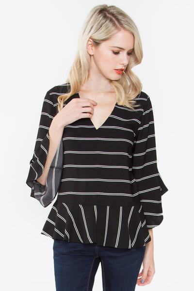 Janice Striped Top