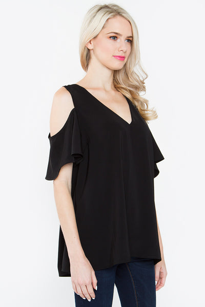 Tanner Cold Shoulder Top